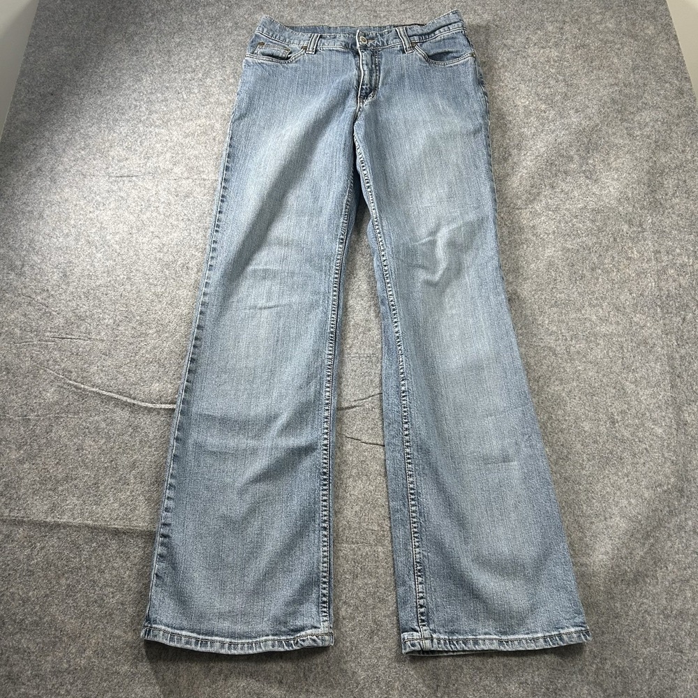Vintage Lawman Jeans Womens 9 Lightwash Western Straight Leg Cowgirl Y2K